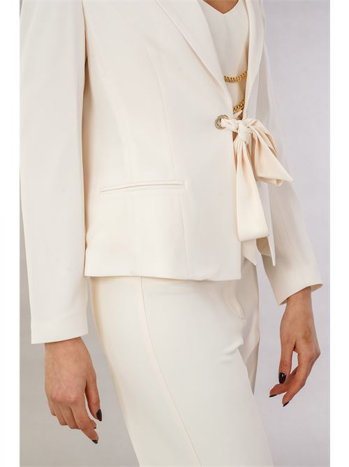Giacca in cady GM by Gai Mattiolo | GM2917PANNA